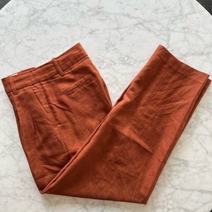 ARITZIA carrot linen pant